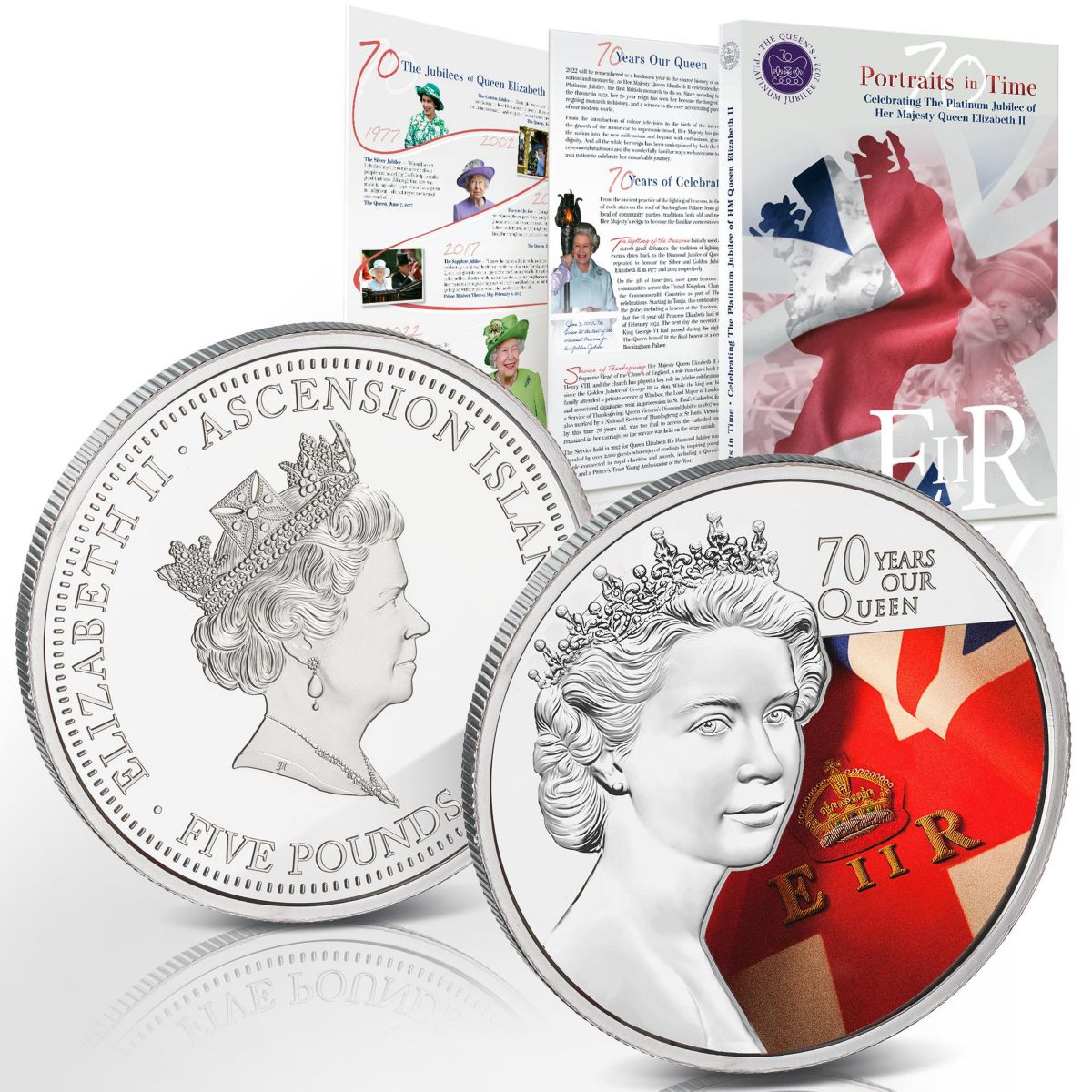 The Queen Elizabeth II Platinum Jubilee £5 Coin