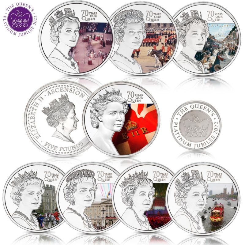 The Queen Elizabeth II Platinum Jubilee Coin Set