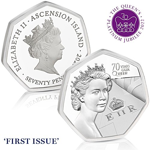 The Queen Elizabeth II Platinum Jubilee 70p Coin