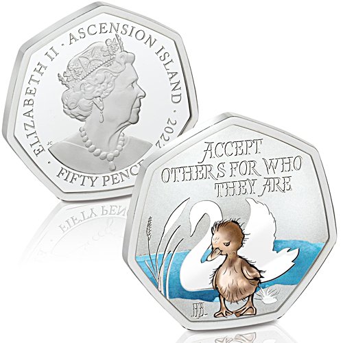 The Ugly Duckling Fifty Pence Coin