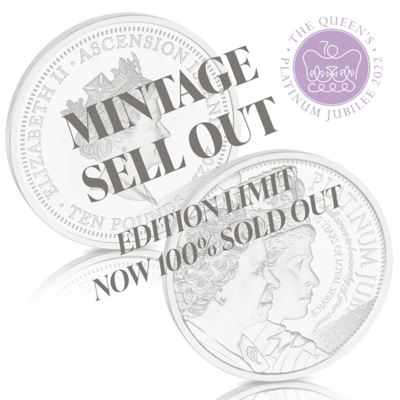 The Platinum Jubilee Ten Pound Coin &#039;Struck-On-The-Day&#039; Edition