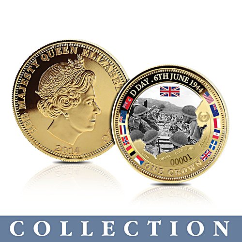 'The 70th Anniversary D-Day Commemorative Coin Collection' 