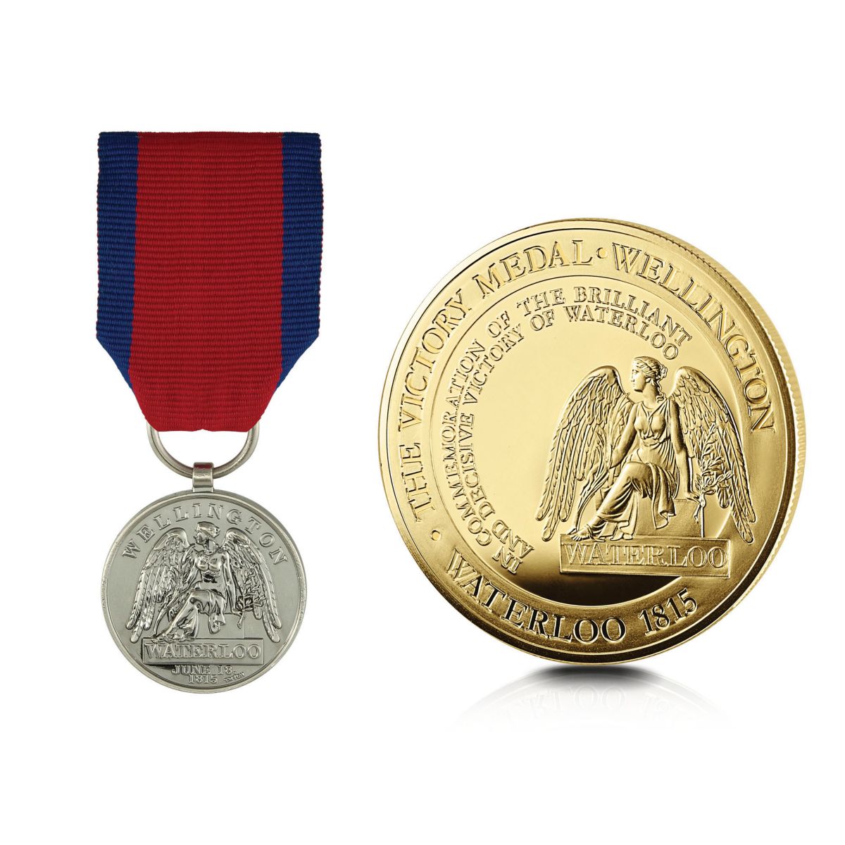 'The Waterloo Victory Medal Crown Coin Set'
