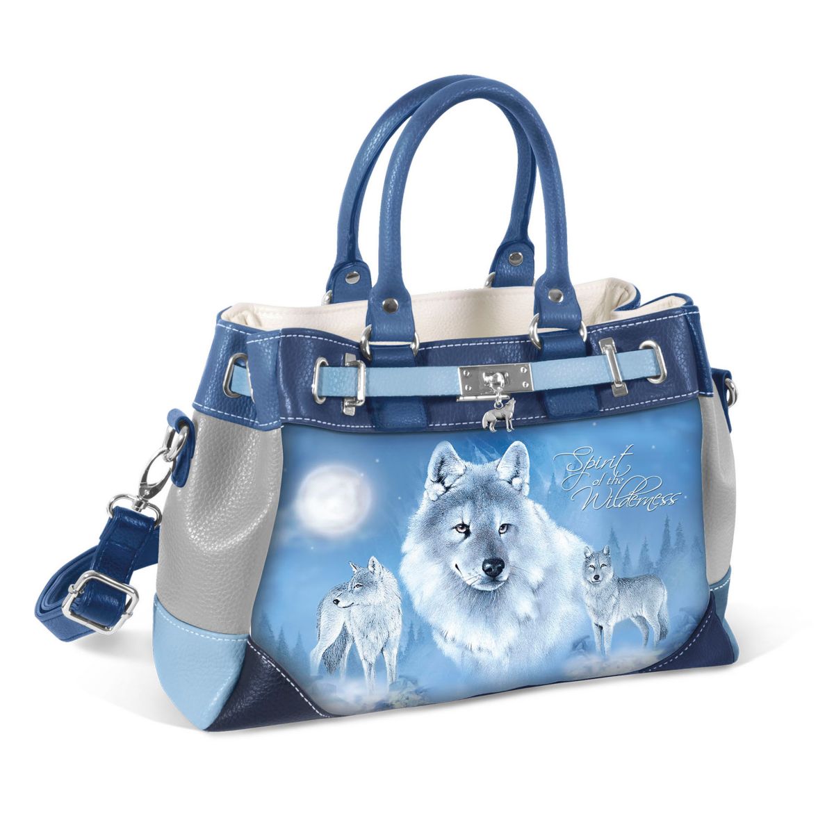 Eddie Le Page 'Spirit Of The Wilderness' Wolf Handbag