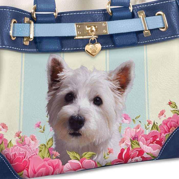Chihuahua Playful Pup Dog Puppy Ladies' Art Handbag: Chihuahua 'Playful  Pup' Ladies' Handbag