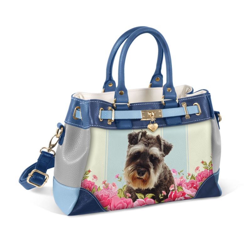 Schnauzer ‘Playful Pup’ Ladies’ Handbag