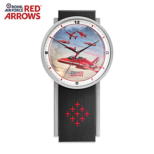 Red Arrows Wall Clock