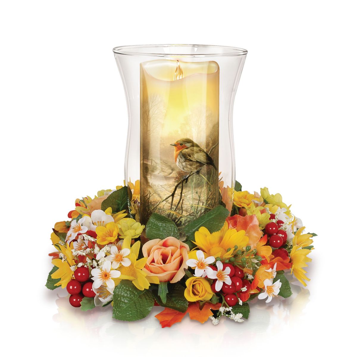 ‘Light Of Nature’ Floral Centrepiece