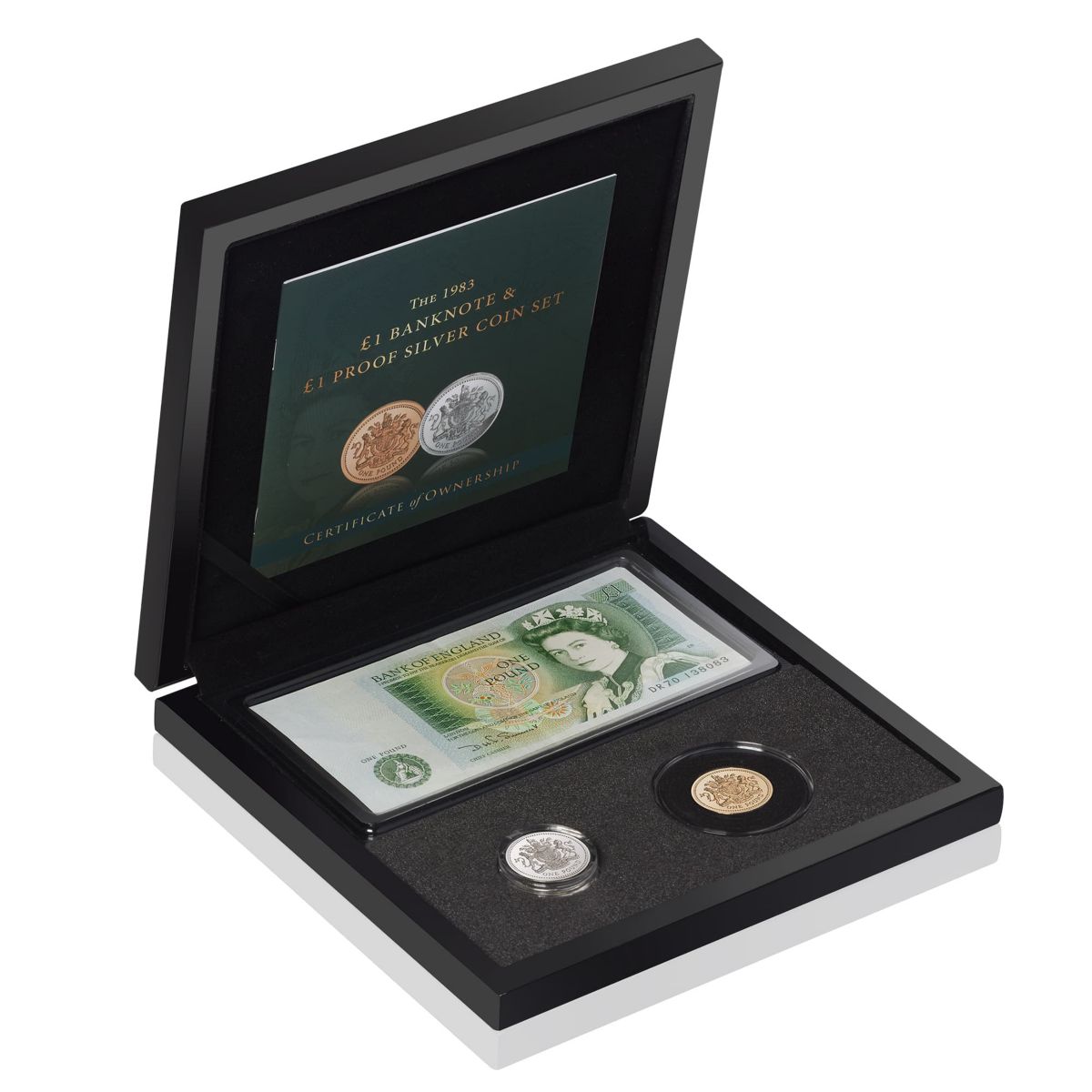 The Great Britain £1 Coin and Banknote Set