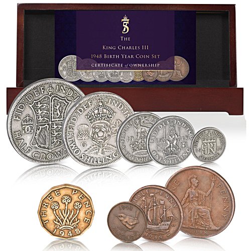 The King Charles III 1948 Birth Year Coin Set