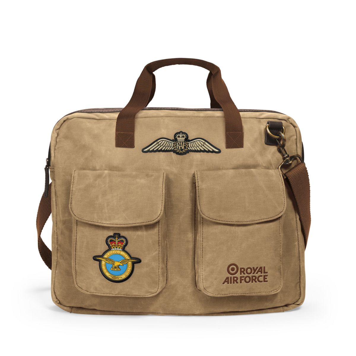 RAF Canvas Messenger Bag