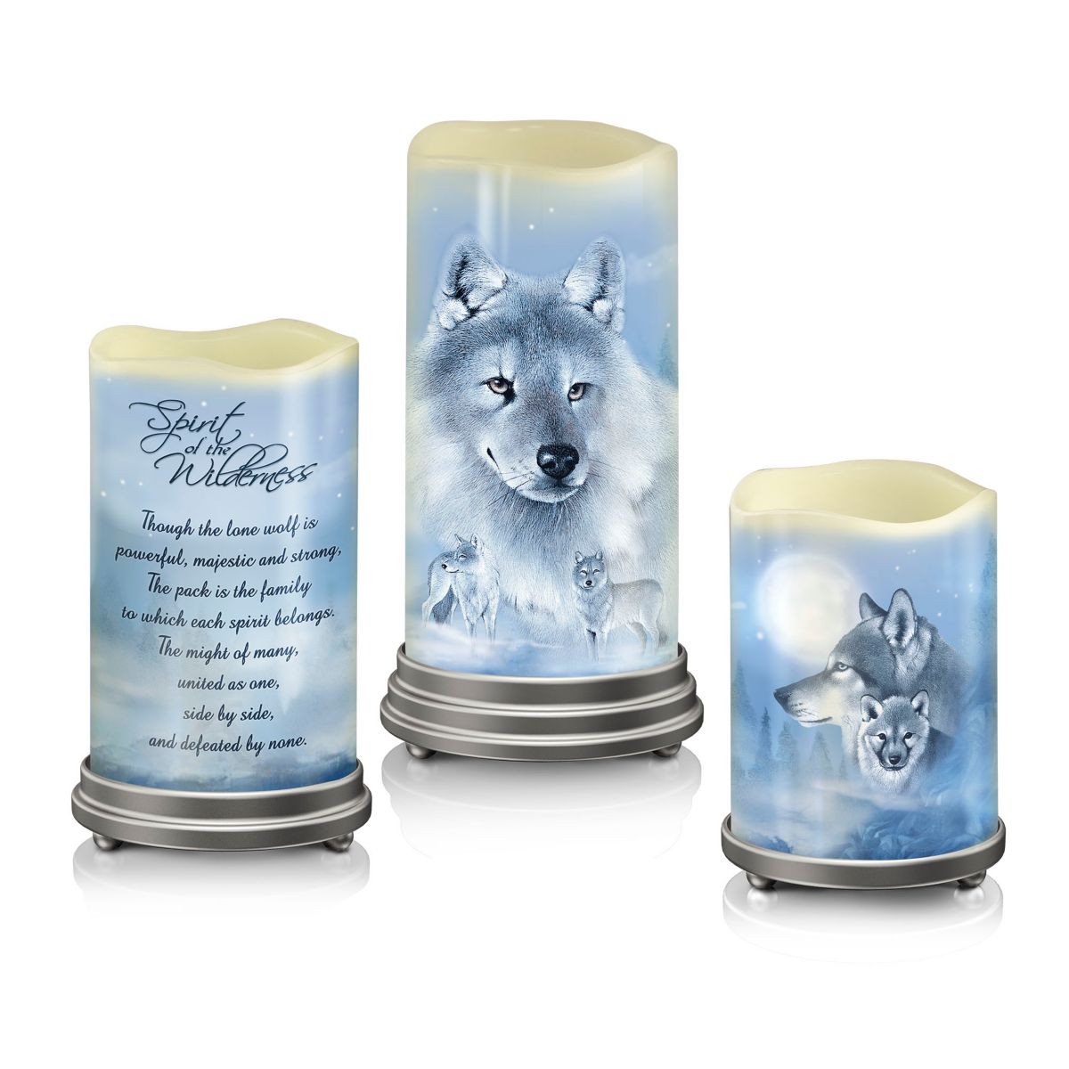 Eddie Le Page ‘Spirit Of The Wilderness’ Flameless Candle Set