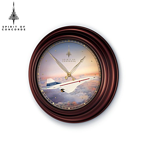 'Spirit Of Concorde’ Illuminated Atomic Clock