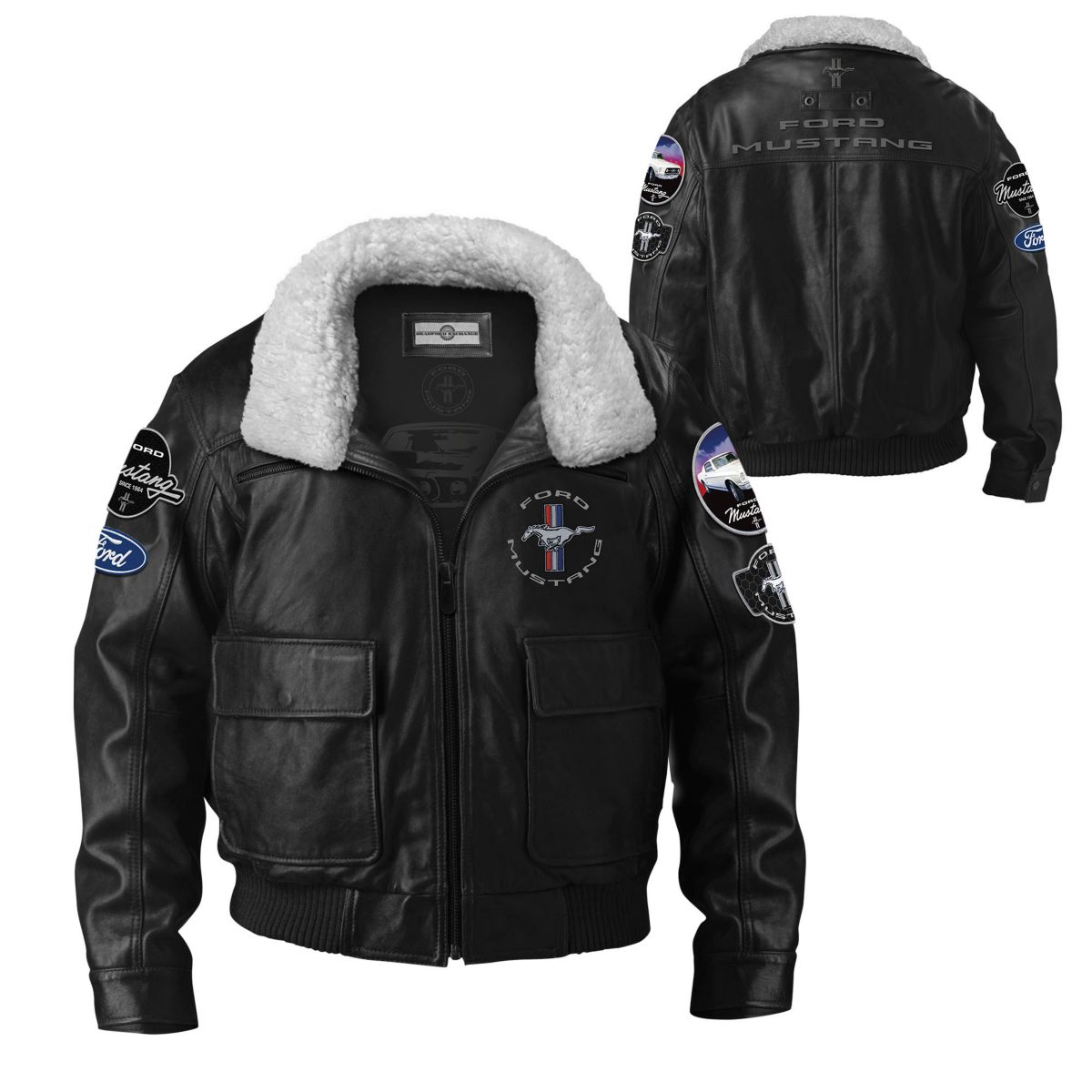 Ford Mustang Leather Jacket