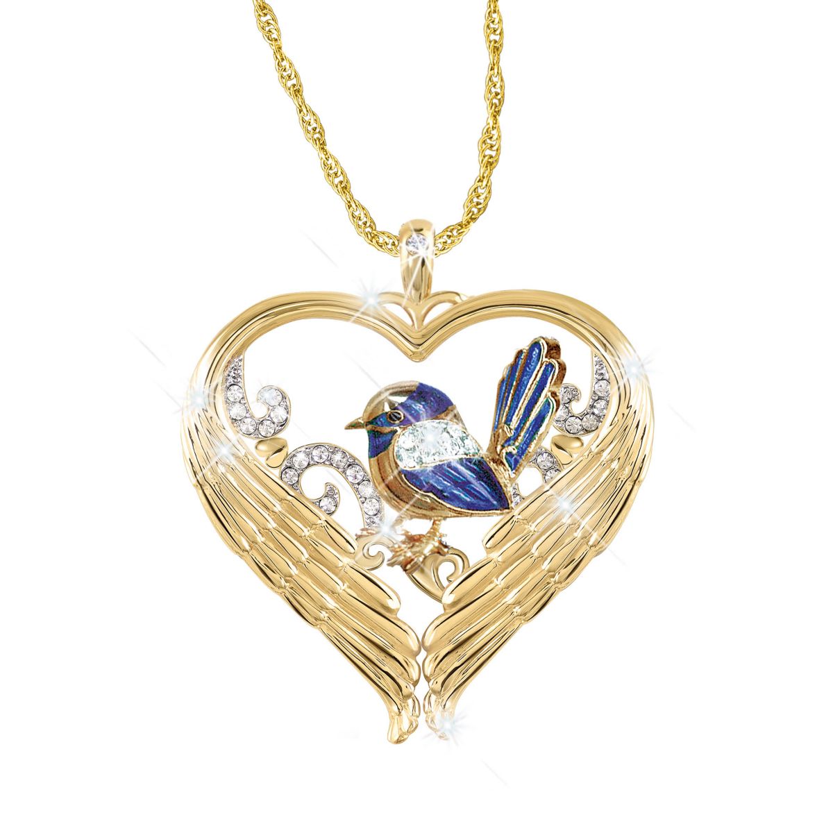 Fairy Wren Bereavement Pendant