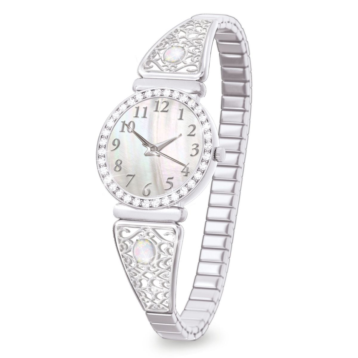 ‘Australian White Opal' Ladies' Watch