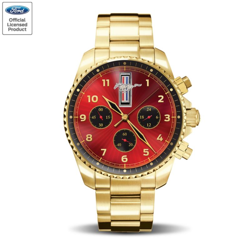 bradford exchange mustang watch