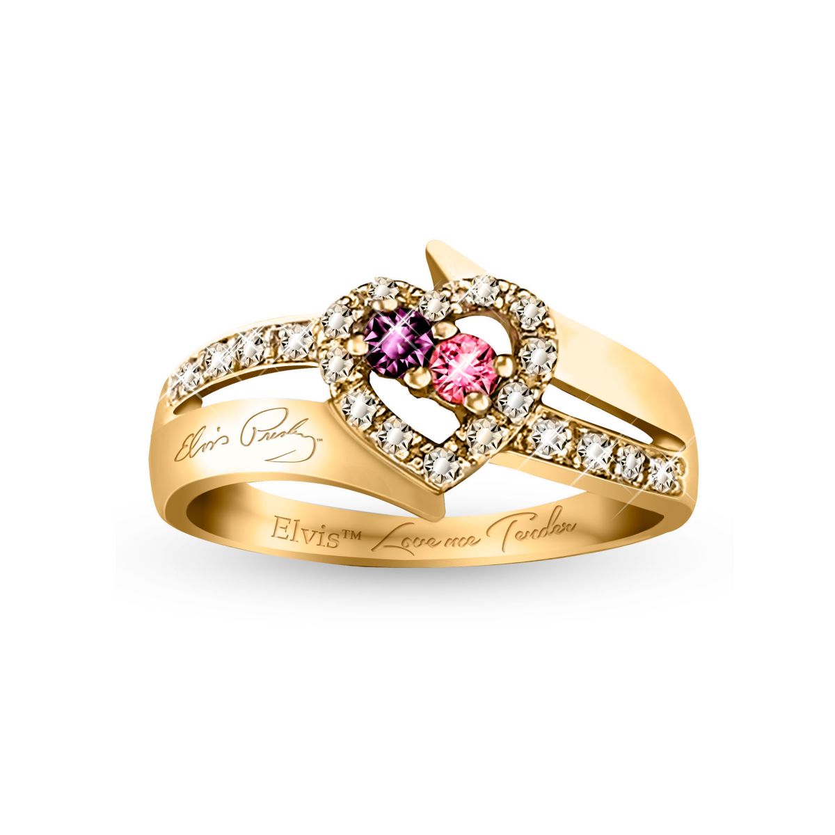 Elvis 'Love Me Tender' Ladies' Ring