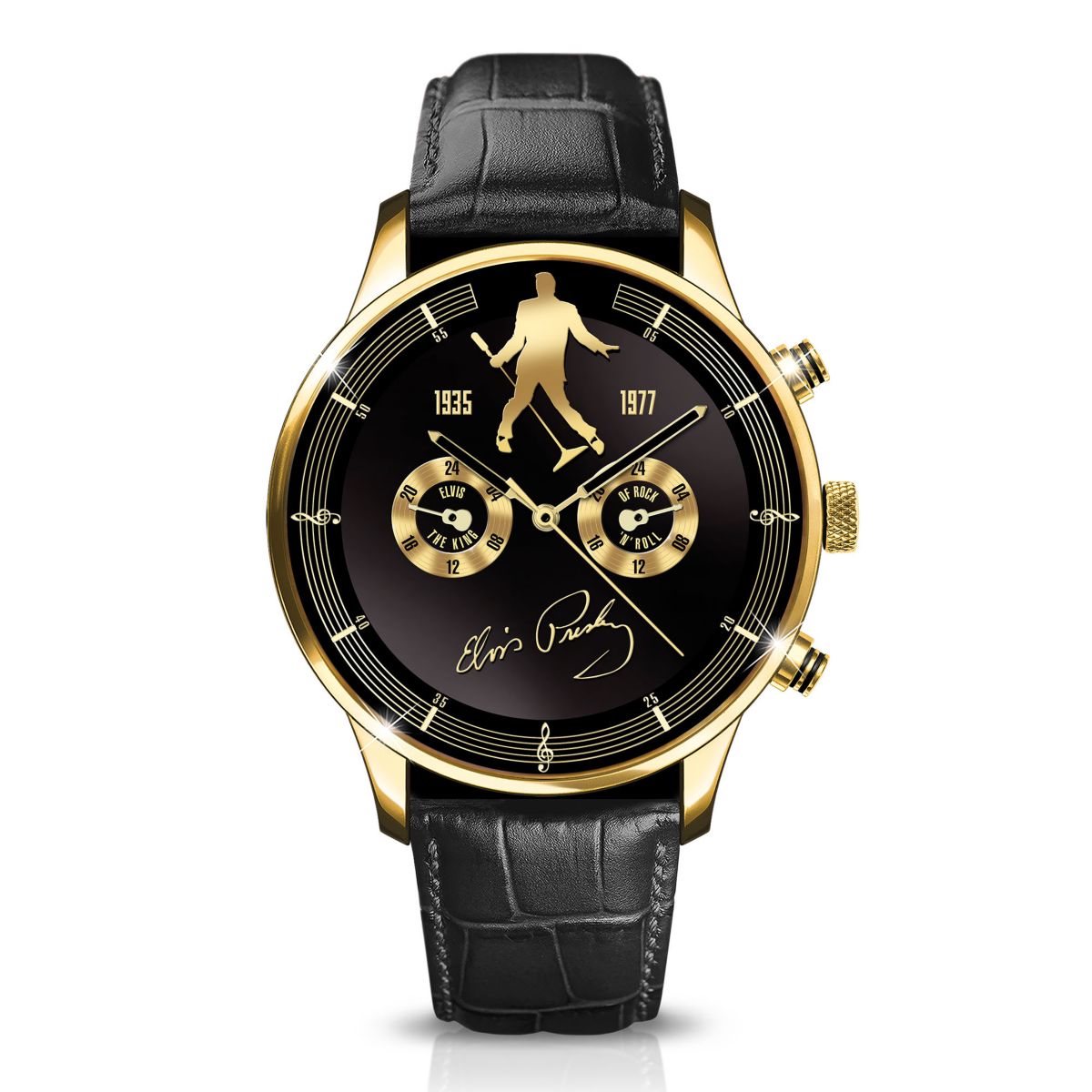 Elvis Presley ‘It’s Time To Rock’ 65th Anniversary Men’s Chronograph Watch