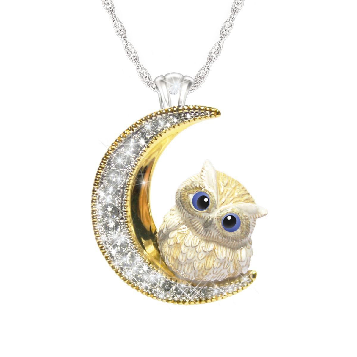 'I Watch Over You' Diamond Ladies' Pendant
