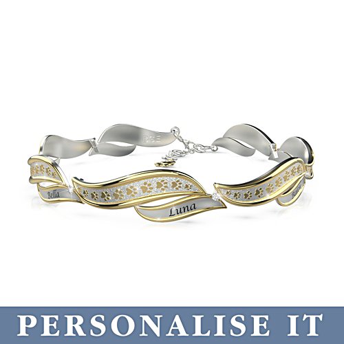 'Faithful Companions' Personalised Bracelet