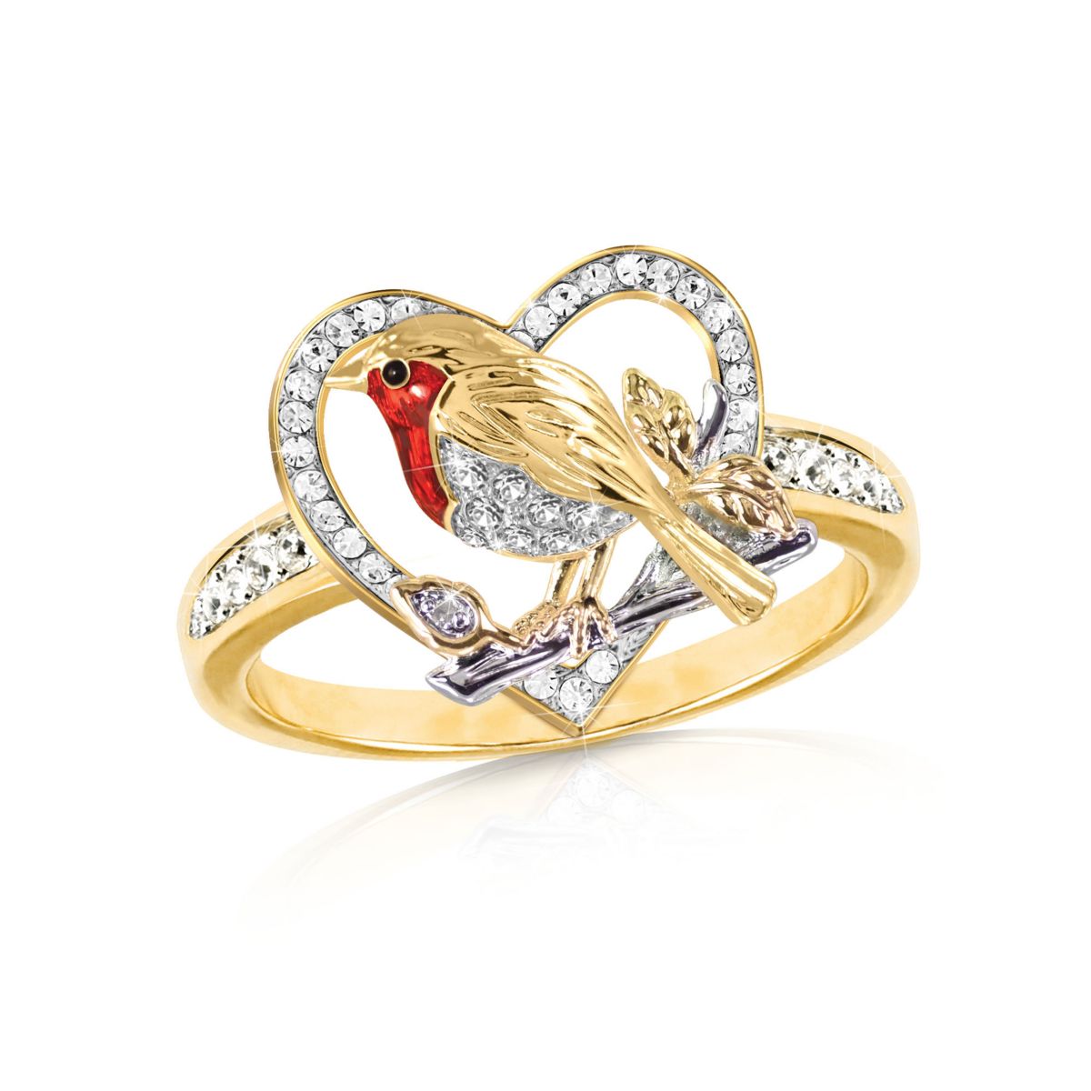 'Jewel Of Nature' Robin Diamond Ring