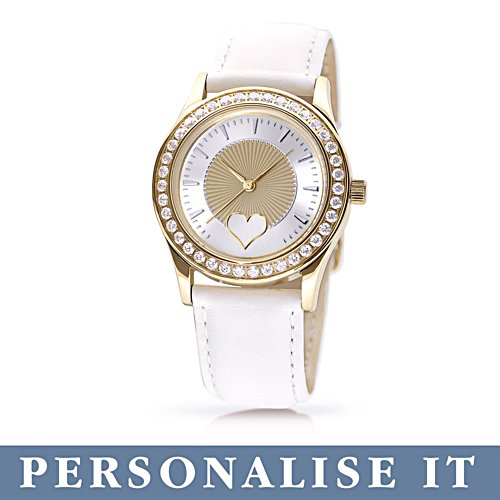 'My Granddaughter, I Wish You’ Personalised Gold-Plated Watch