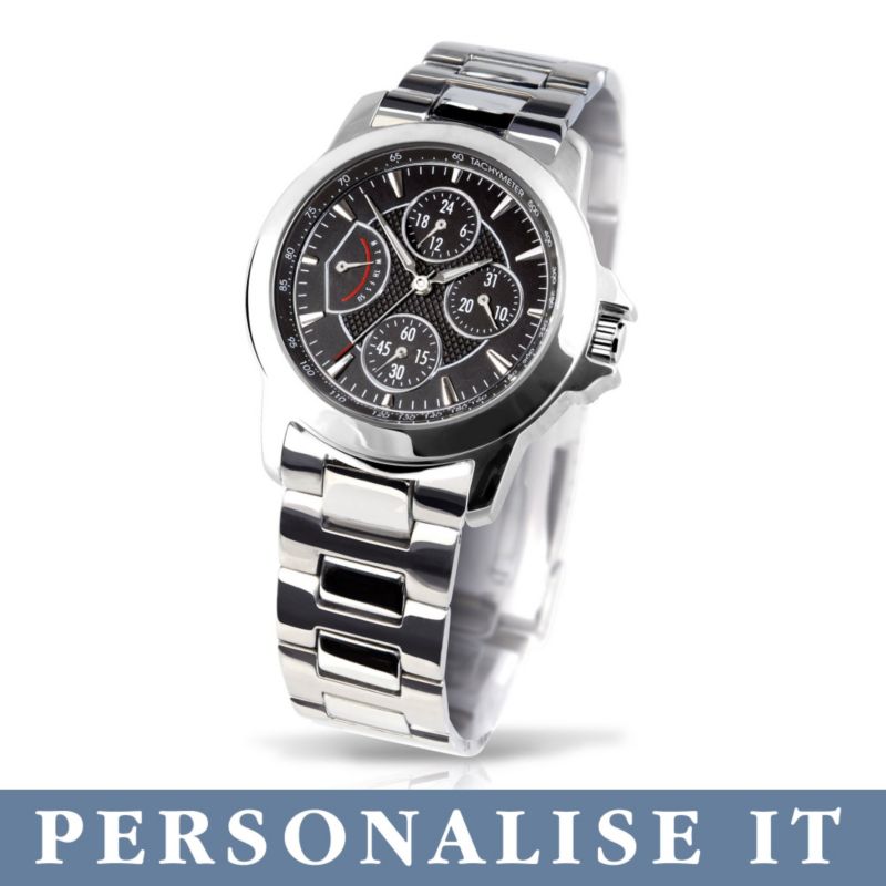 &#039;My Son, My Pride’ Personalised Stainless Steel Watch