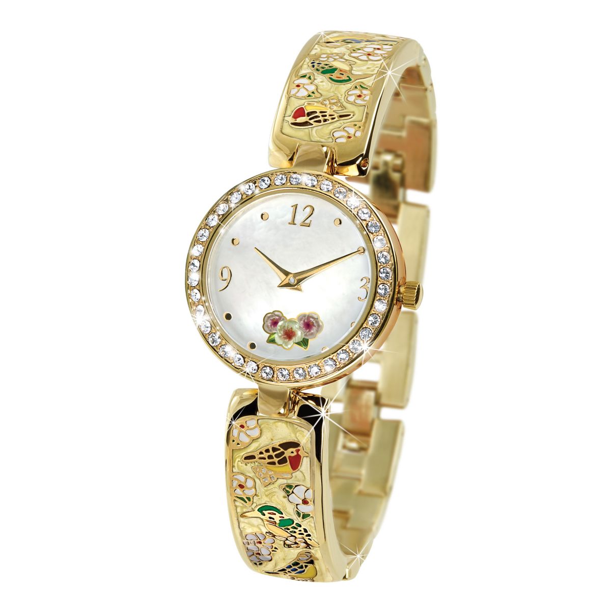 'Tranquil Garden Treasures' Ladies Watch