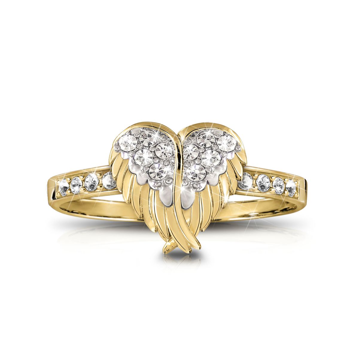 ‘Guardian Angel Embrace’ Ring