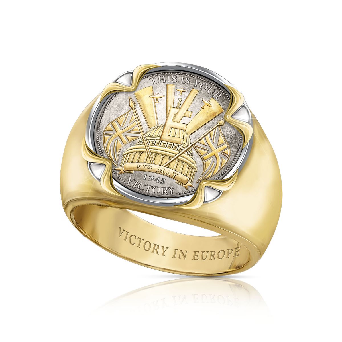'Victory In Europe’ 75th Anniversary Men’s Ring