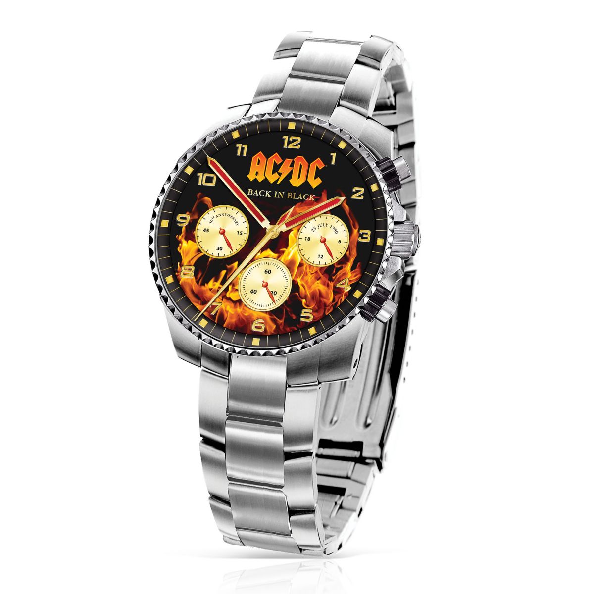 AC/DC 40th Anniversary 'Back In Black' Chronograph