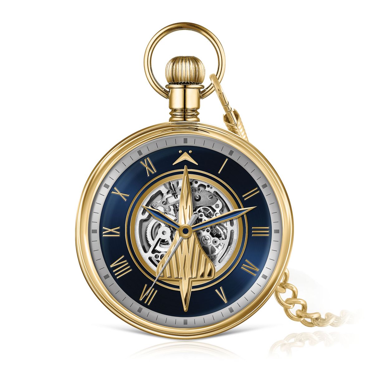 'Spirit Of Concorde' 50th Anniversary Mechanical Pocket Watch