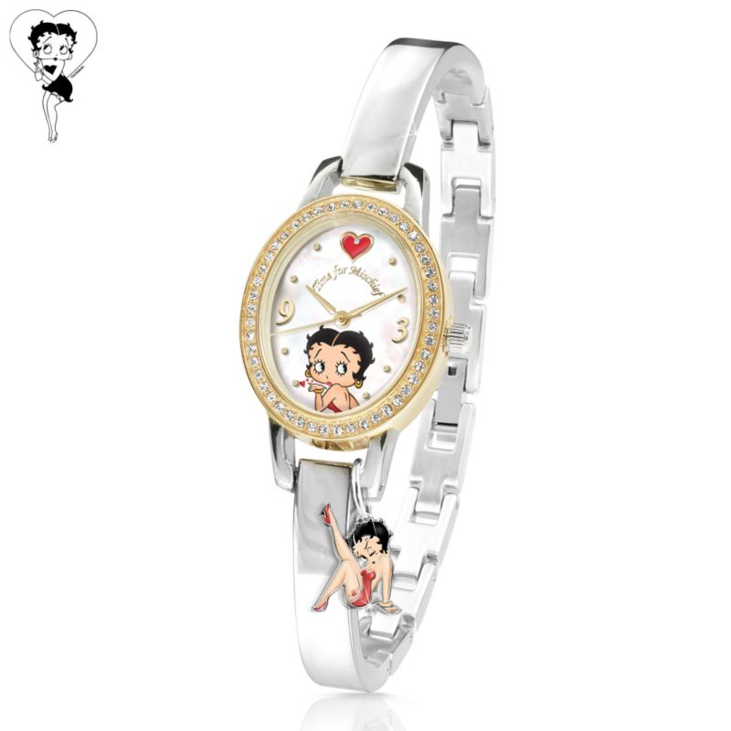 ‘Time For Mischief’ Betty Boop™ Ladies Watch