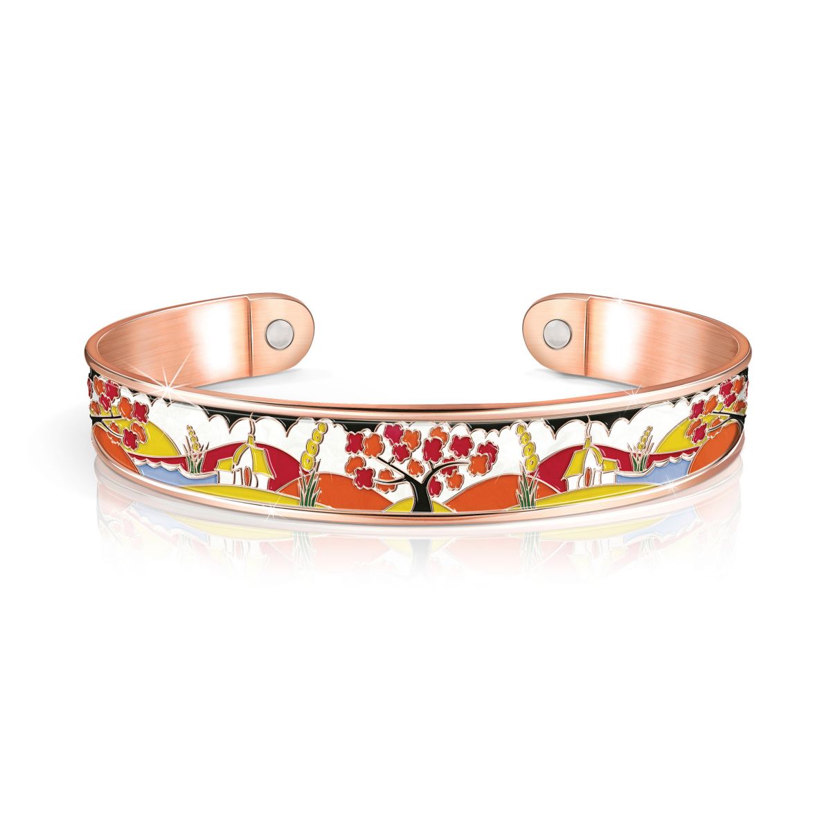 Clarice Cliff Copper Touch Bracelet