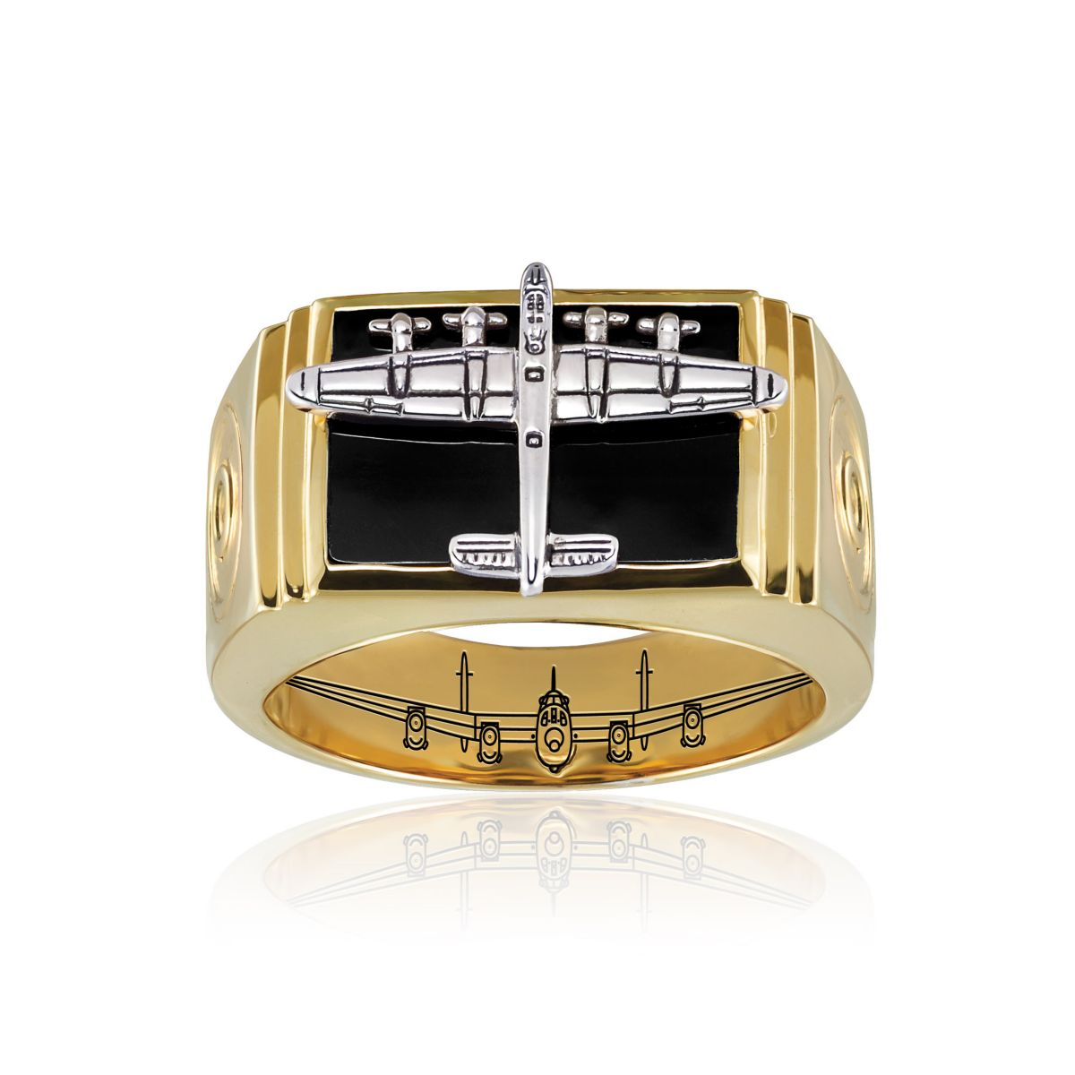 ‘Dambusters’ Onyx Men's Ring