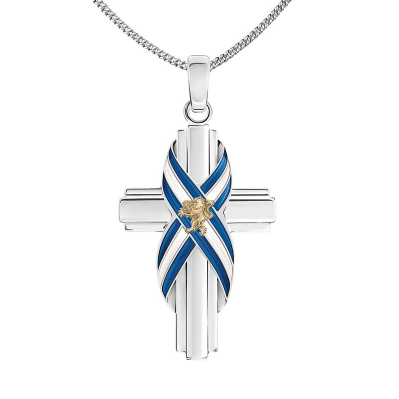 ‘Forever Scotland’ Silver-Plated Pendant