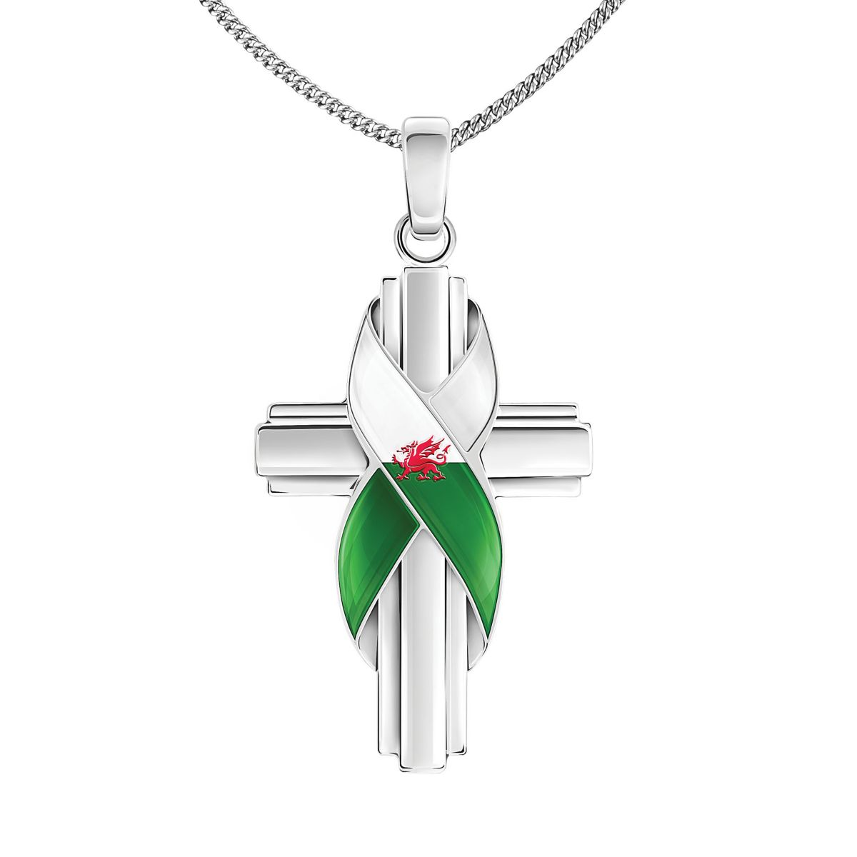 ‘Forever Wales’ Silver-Plated Pendant