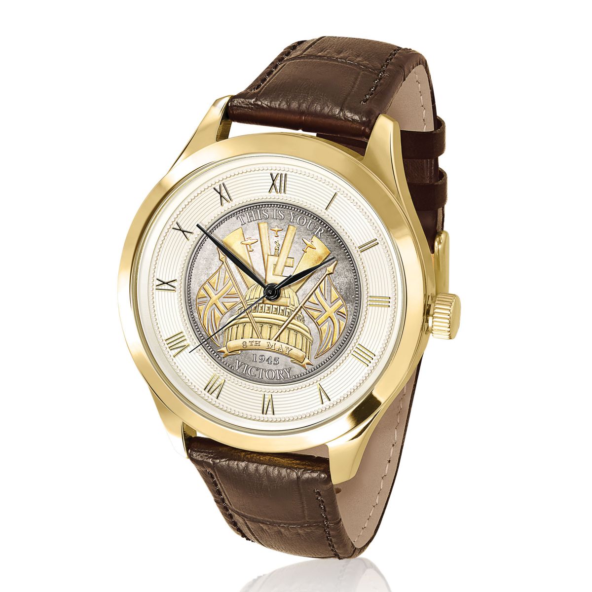 ‘Victory In Europe’ 75th Anniversary Men’s Commemorative Watch