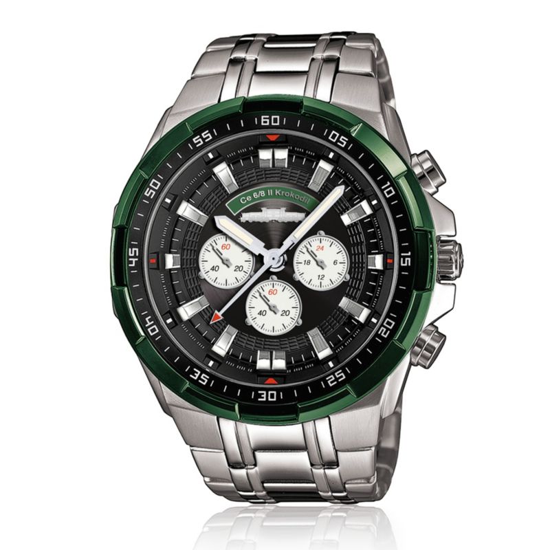 Ce 6/8 II Crocodile Chronograph Watch
