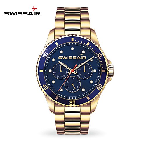 ‘Golden Era Of Swissair’ Men’s Chronograph Watch