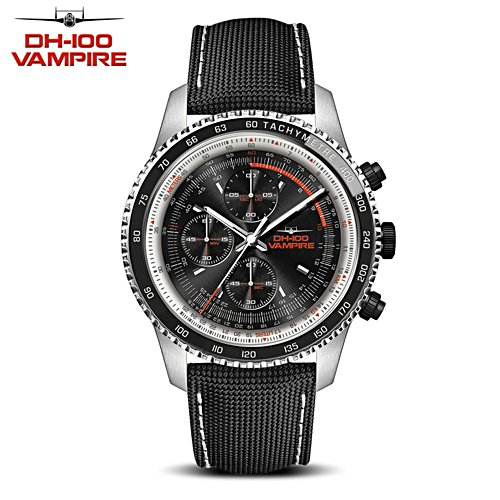 ‘DH-100 VAMPIRE’ Men’s Chronograph Watch