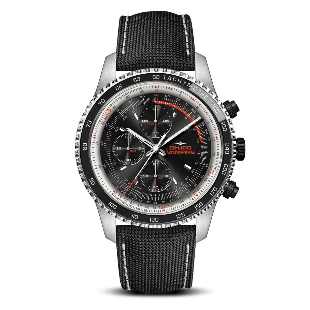 ‘DH-100 VAMPIRE’ Men’s Chronograph Watch
