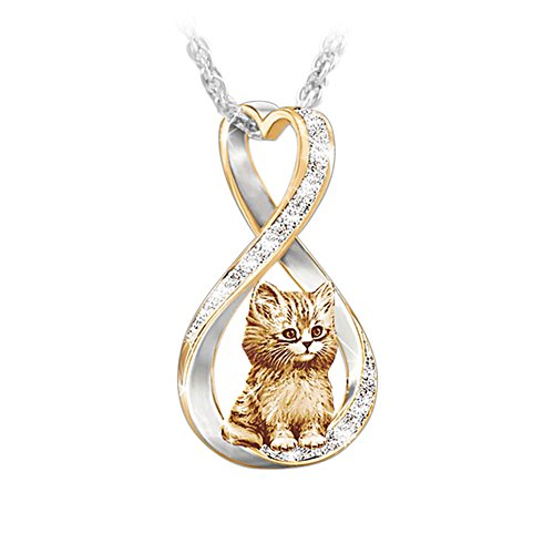 Jürgen Scholz 'Cats Fill Our Hearts With Love' Ladies' Pendant