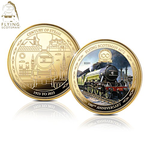 Flying Scotsman ‘Century Of Steam’ Commemorative Coin