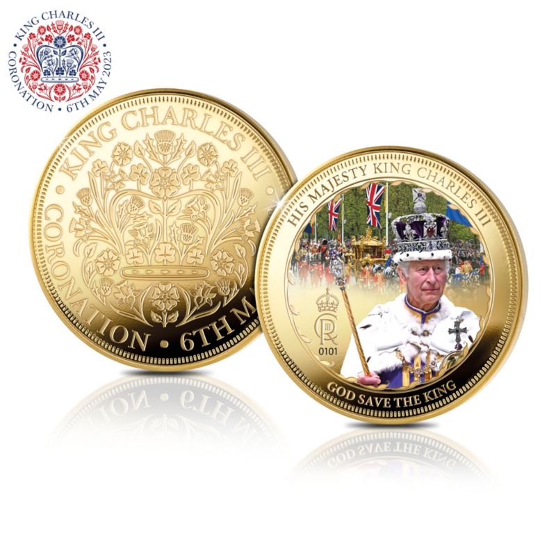 The King Charles III Coronation 65mm Commemorative