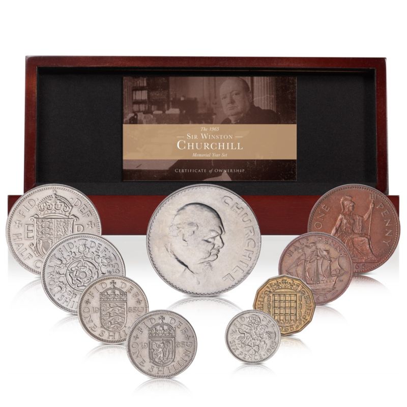 The 1965 Churchill Coin Year Set 