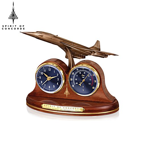 Spirit of Concorde 50th Anniversary World Tour Masterpiece Clock