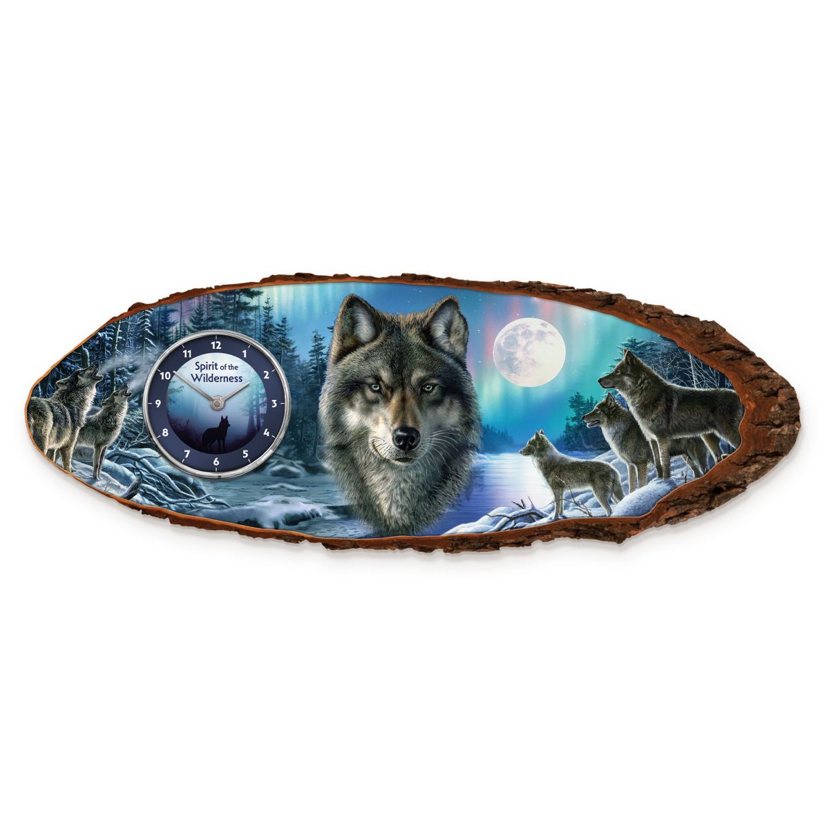 James Meger ‘Spirit Of The Wilderness’ Wall Clock