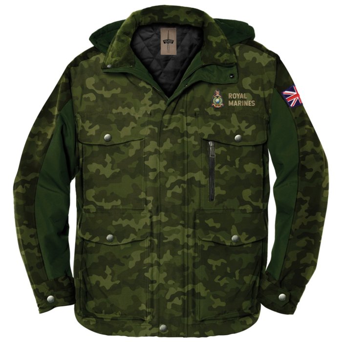Officially Licensed Royal Marines Camouflage Globe & Laurel Men's